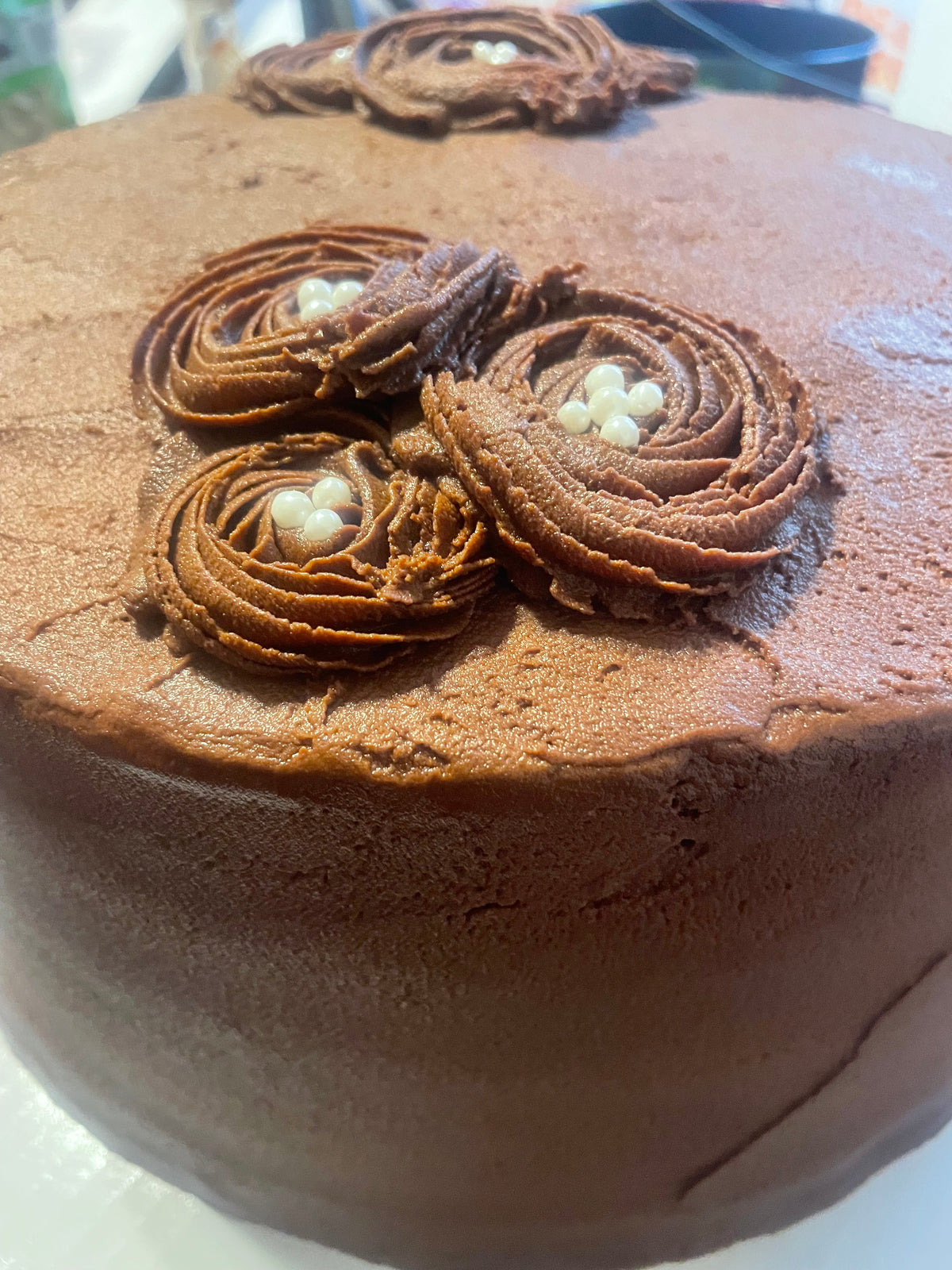 Double chocolate cake