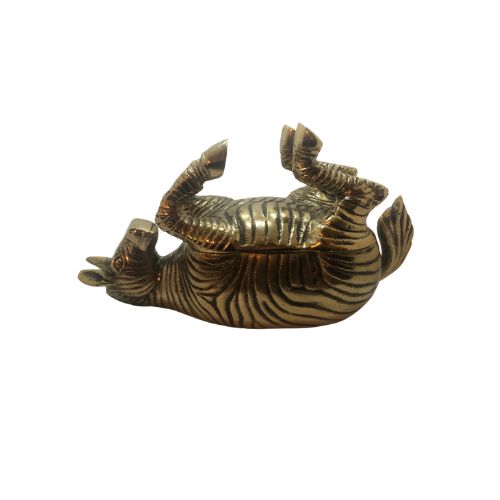 Bronze Zebra Candle