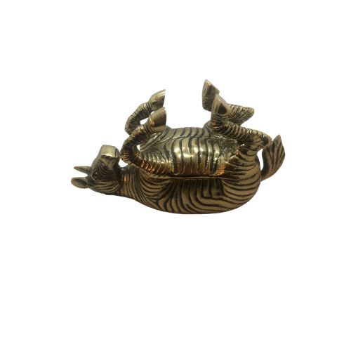 Bronze Zebra Candle