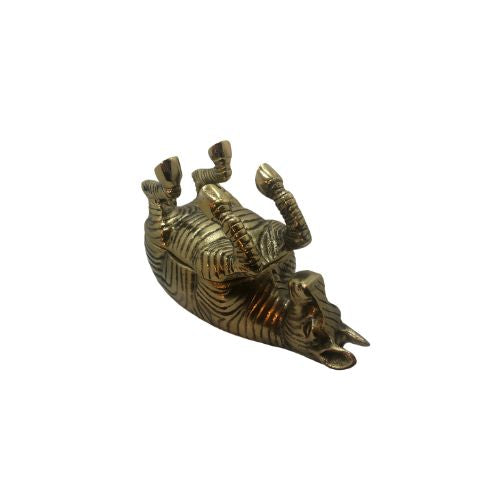 Bronze Zebra Candle