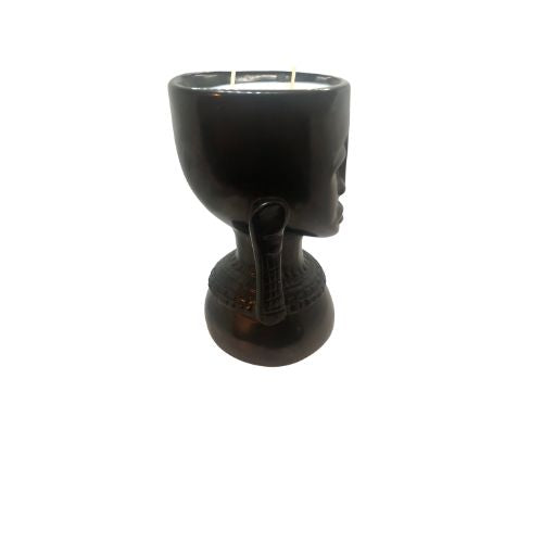 African Woman, Black, Soapstone