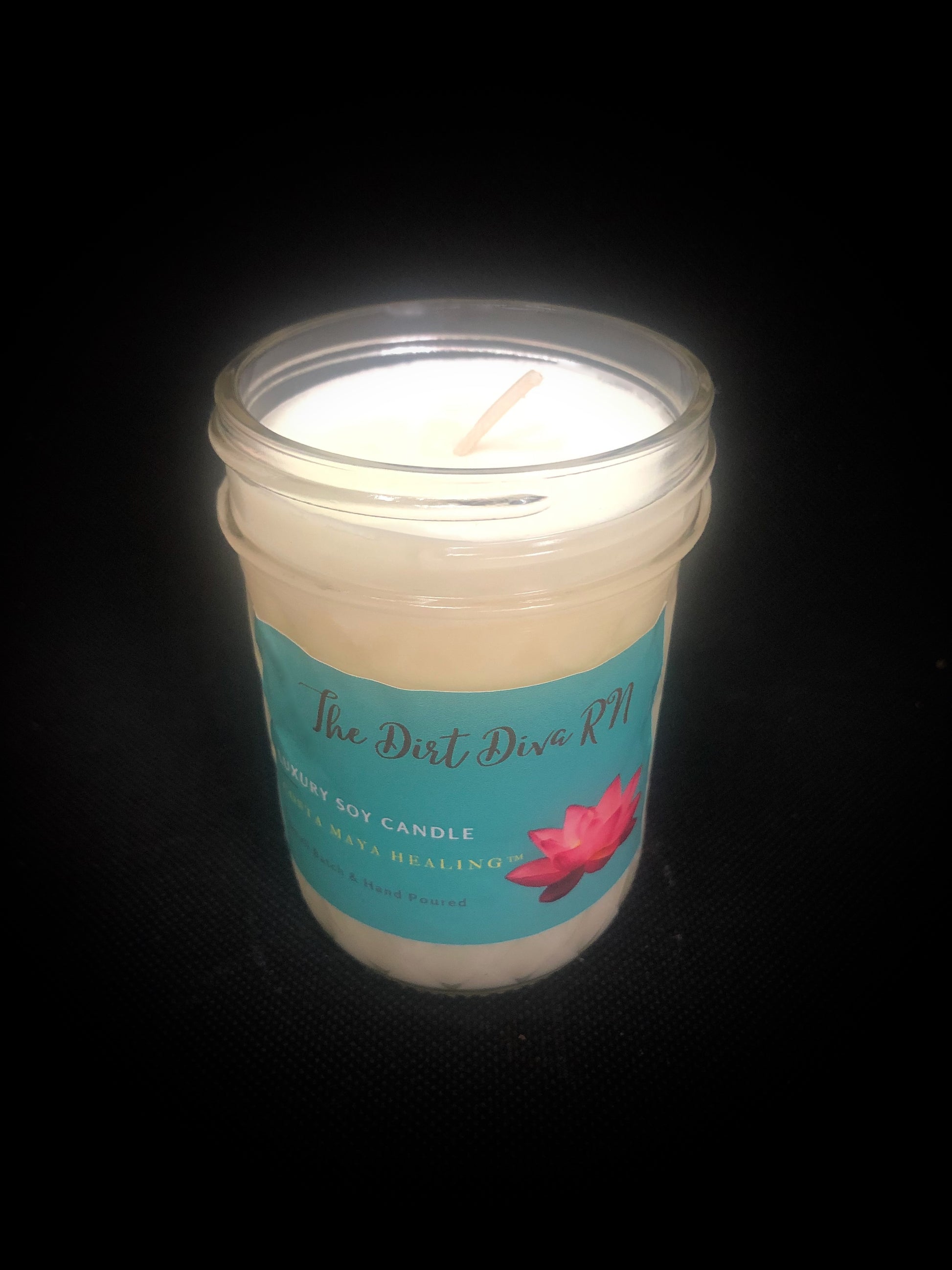 8oz Mason Jar Candle, Costa Maya Healing fragrance