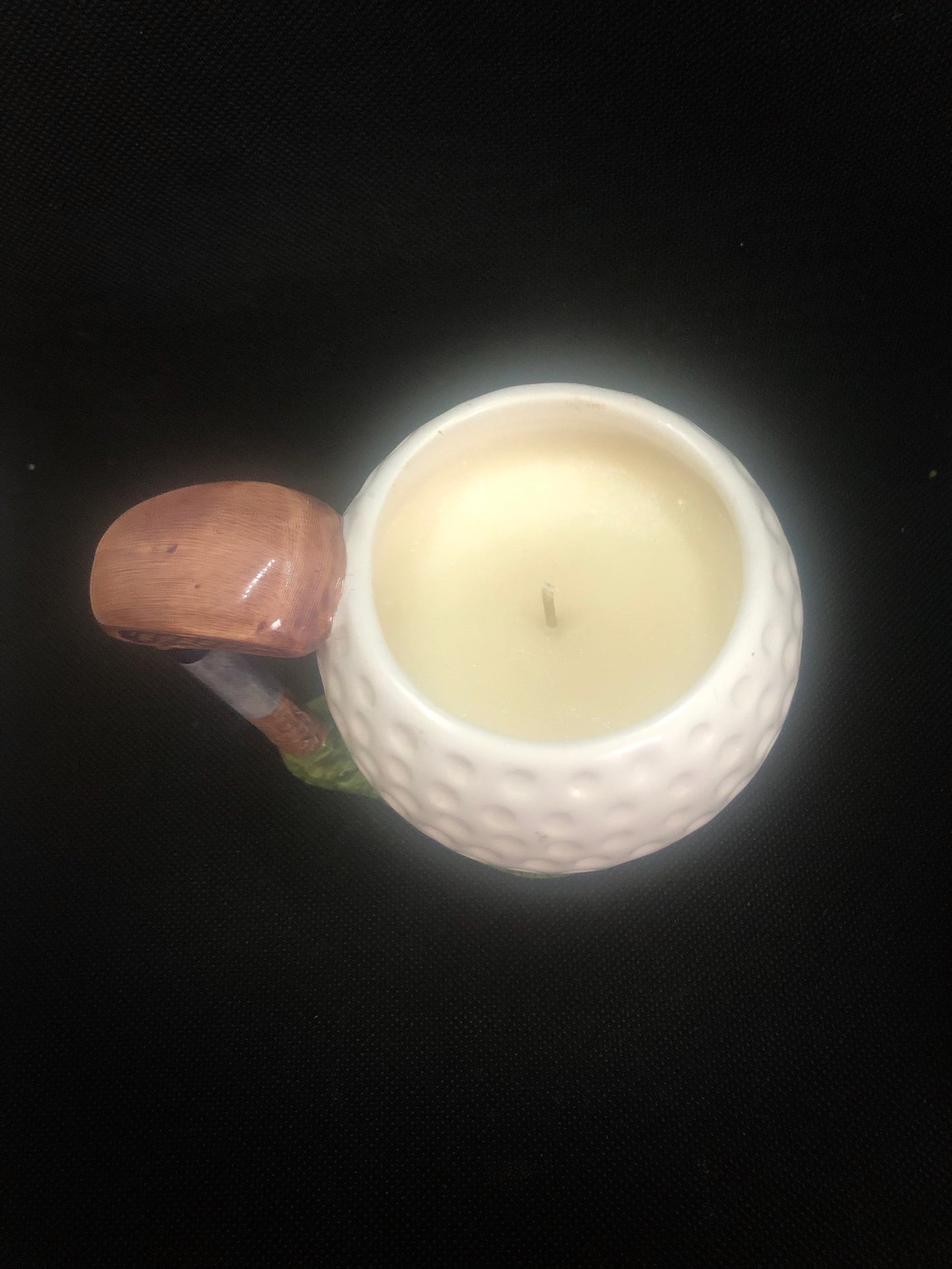 Golf Ball with Club Candle