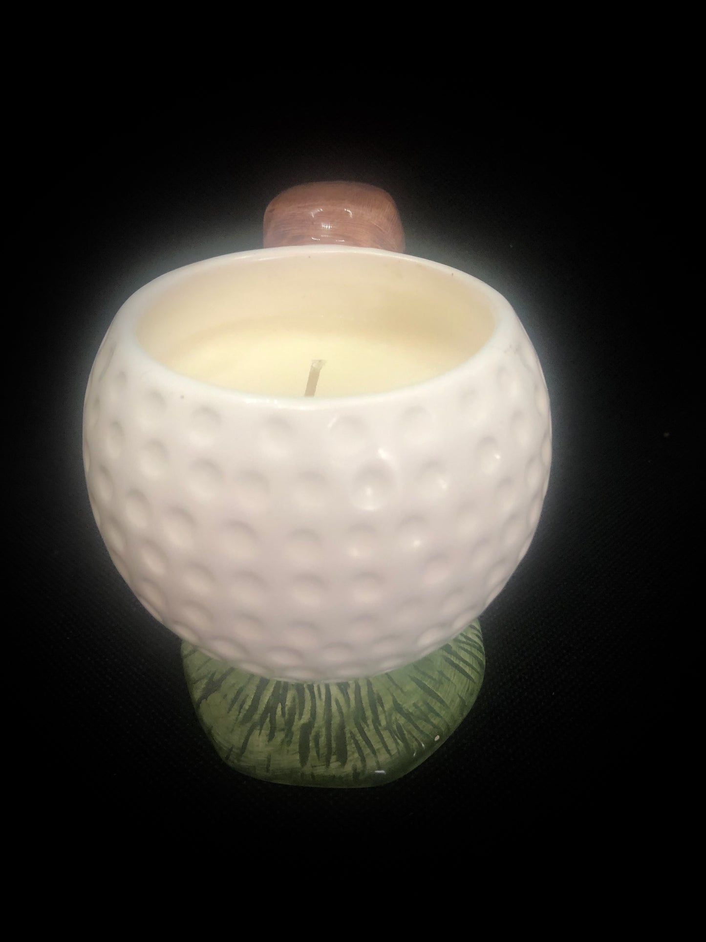 Golf Ball with Club Candle