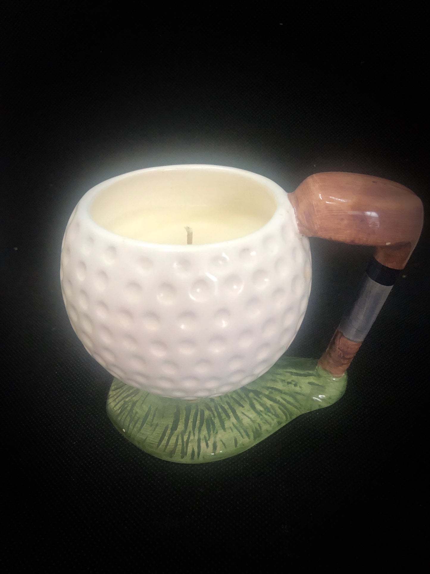 Golf Ball with Club Candle