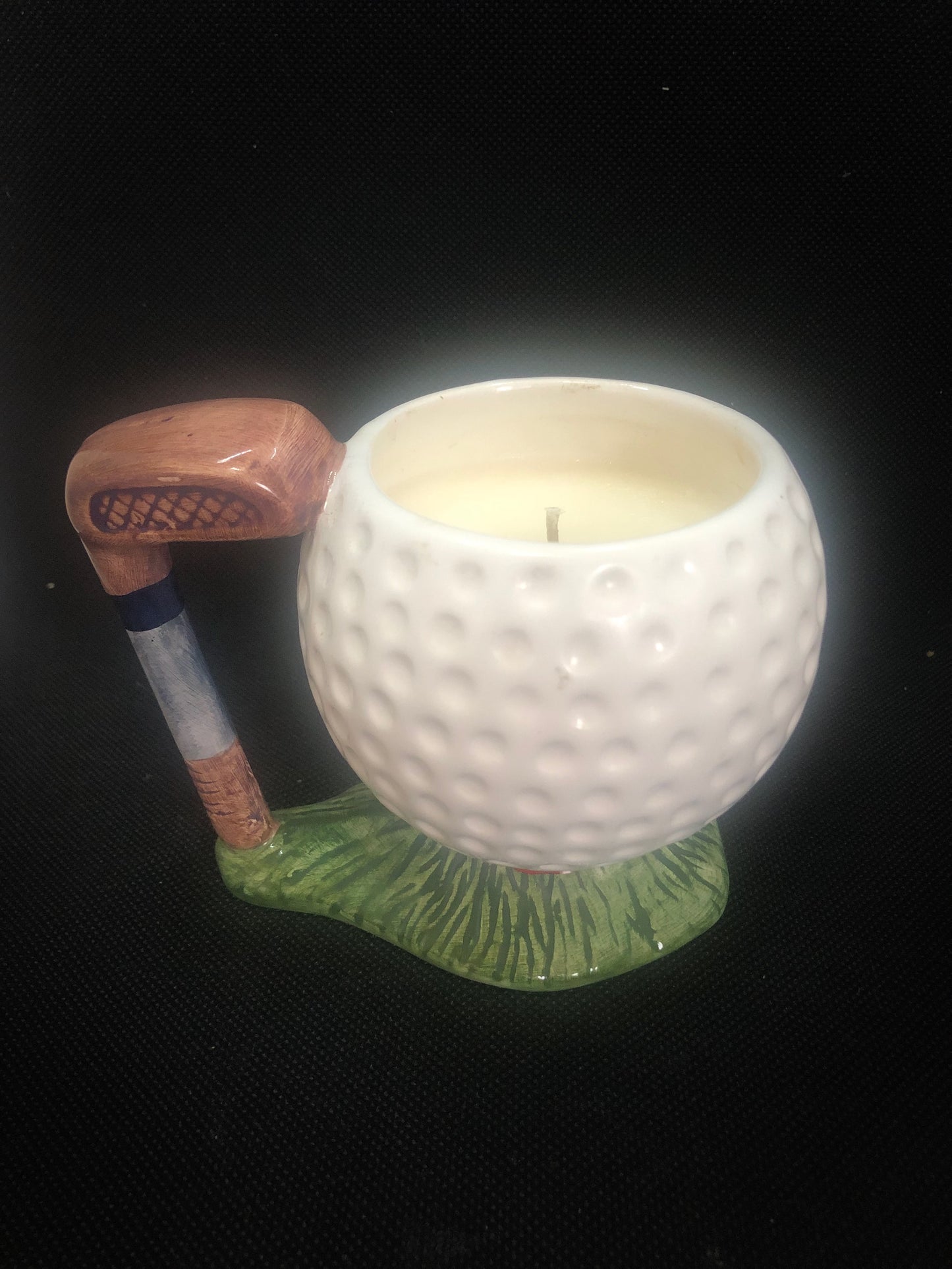 Golf Ball with Club Candle