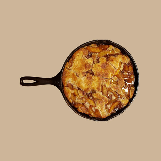 Vegan Southern Peach Cobbler