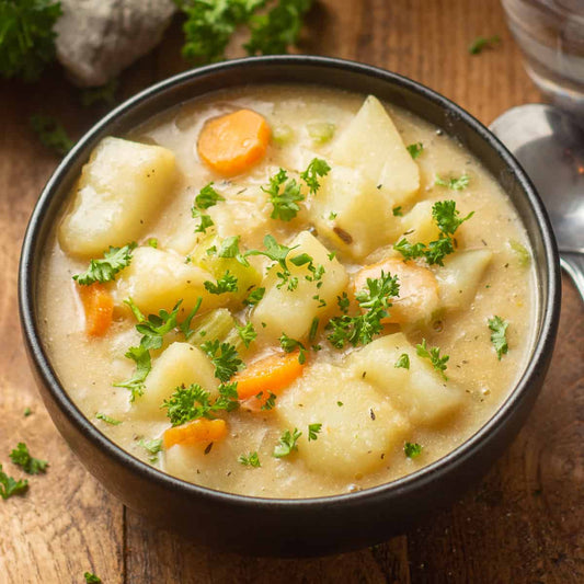 Potato carrot soup